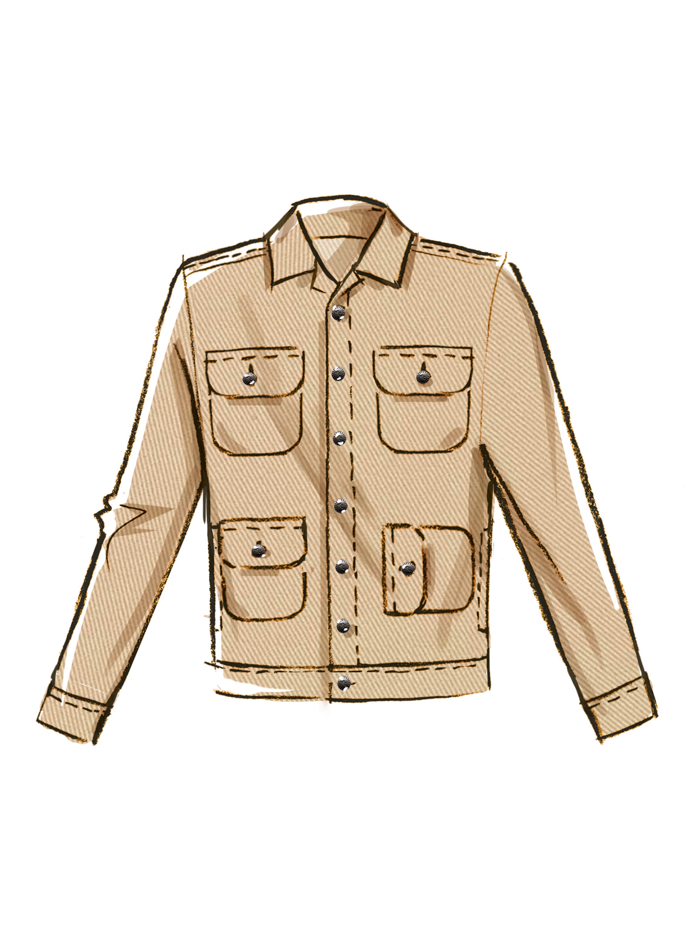 McCall's Men's Jacket, Shorts and Pants M8393 - Sewing Pattern