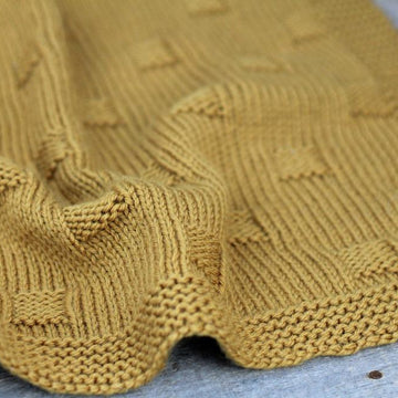 Bryn Knit Blanket Worsted