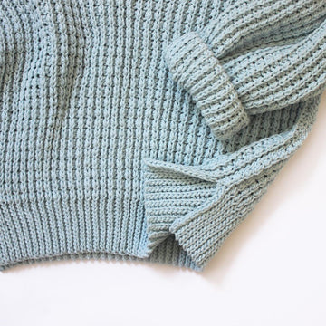 Weekend Waffle Sweater Kids
