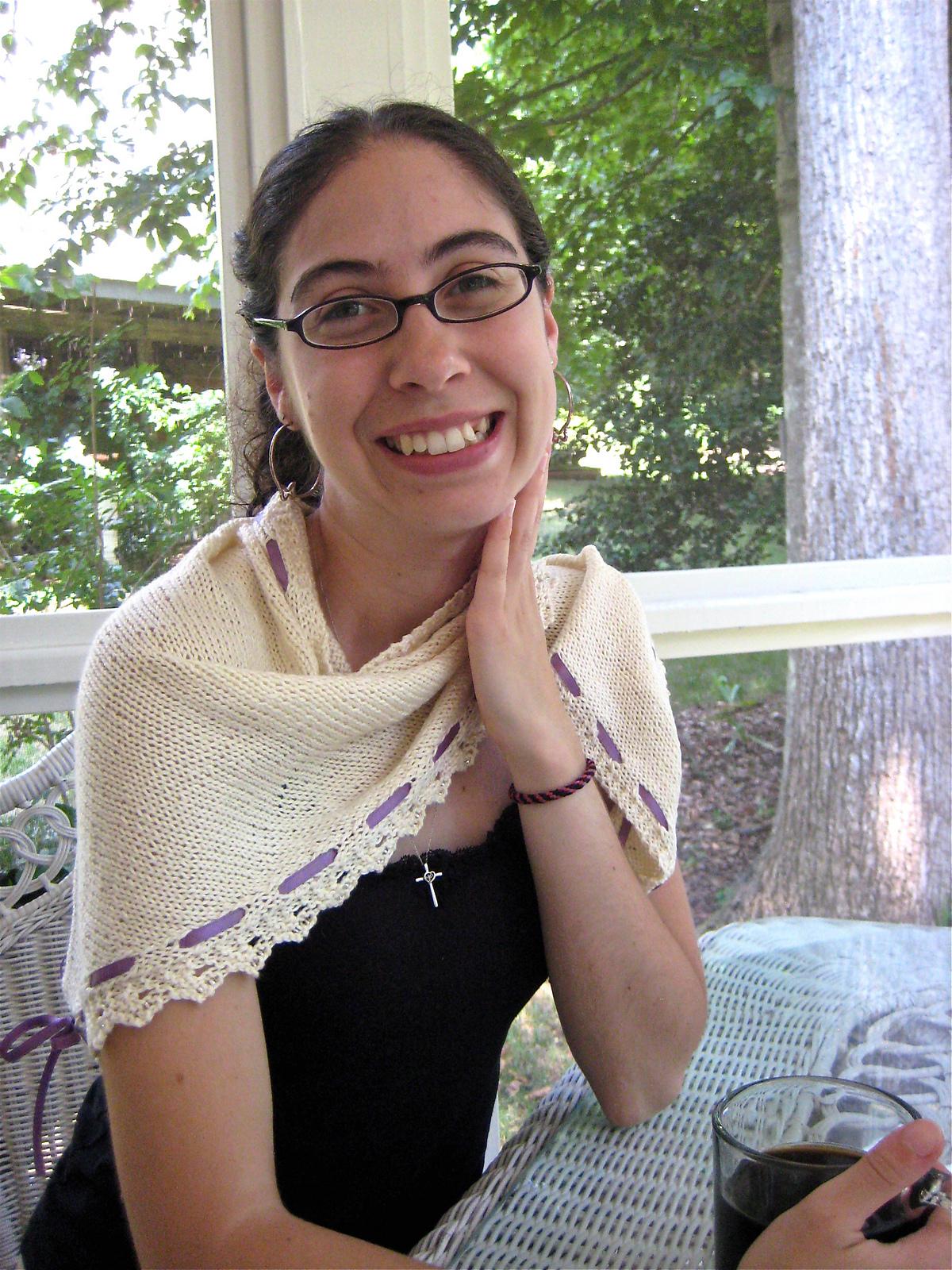 Frosting Shawlette