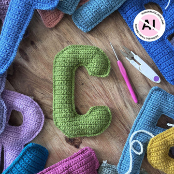 Crochet Letter Bunting