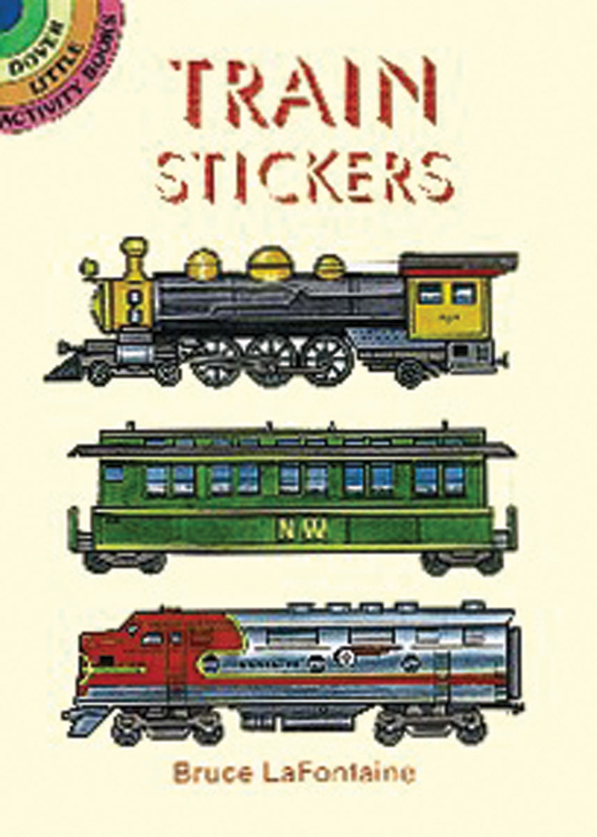 Dover Publications - Train Stickers