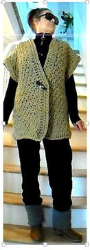 1005 Poncho and Cardigan