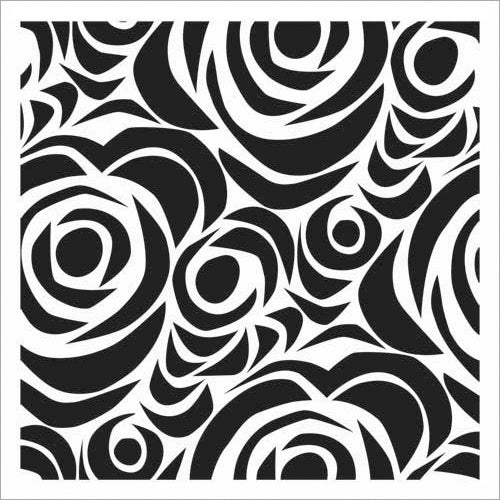 The Crafter's Workshop Crafter's Workshop Template 6"X6" - Echoes