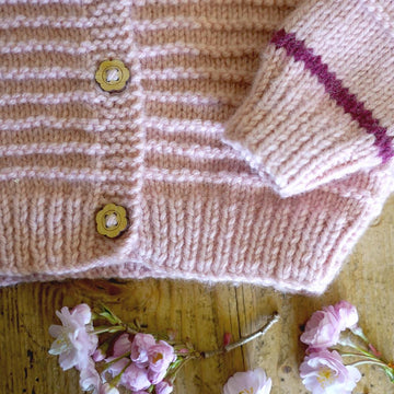 Riven Cardi and Beanie