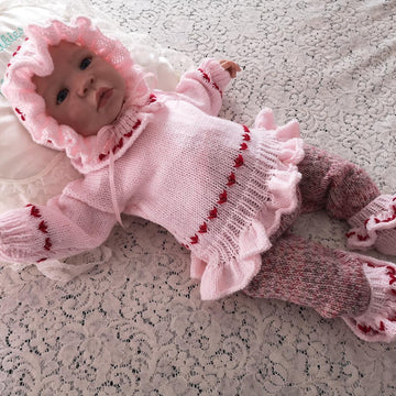 97. Frilly Sweater Set
