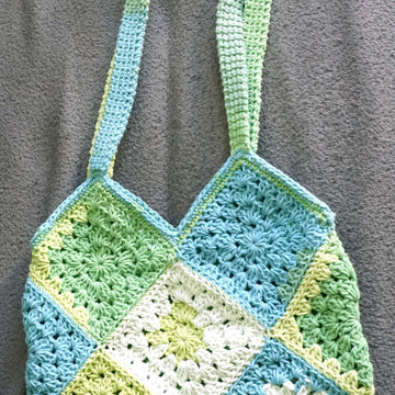 Häkelanleitung: Tasche "Square"