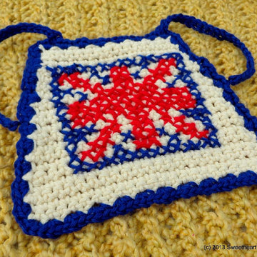 Royal Baby Union Jack Bib