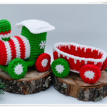 Crochet Christmas Train