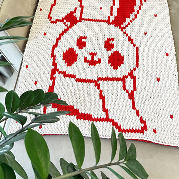 Jolly Hare Blanket Pattern
