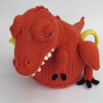 Tea-Rex Tea Cosy Knitting Pattern