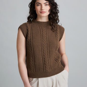 Sylvie in MODE at Rowan Alpaca Wool - Downloadable PDF