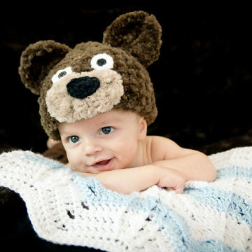 Fuzzy Bear Hat