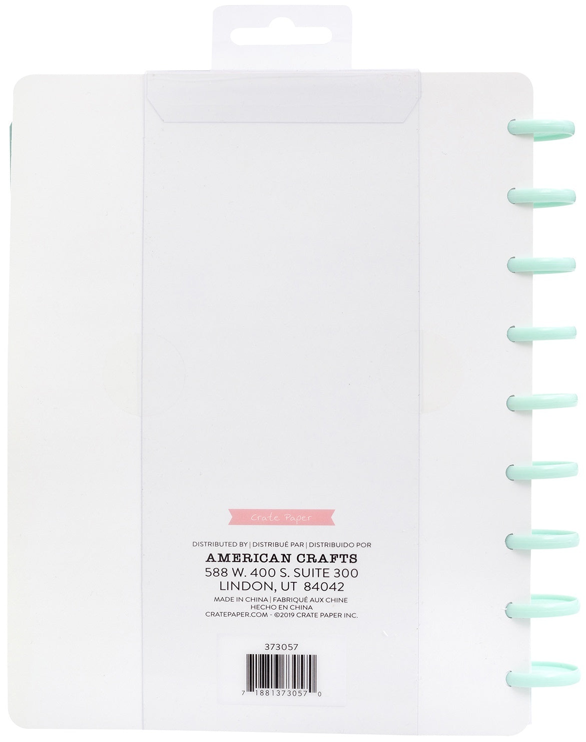 American Crafts Maggie Holmes Day-To-Day Undated 12 Month Planner 7.5"X9.5" - Blossom