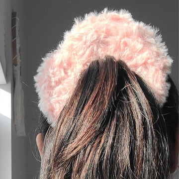 Tunisian Furtastic Scrunchie