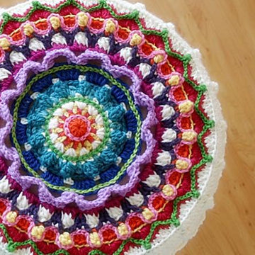 Mandala & Stool Cover