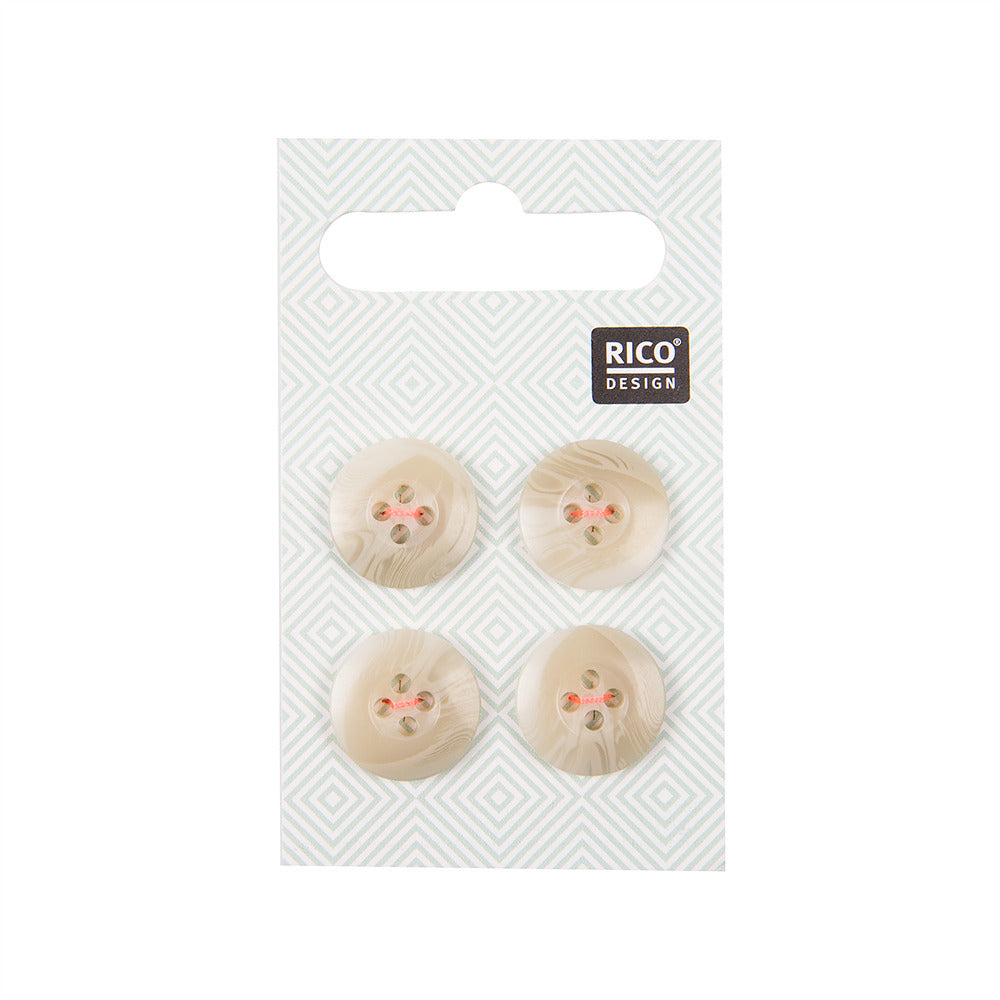 Rico Buttons Structured Beige