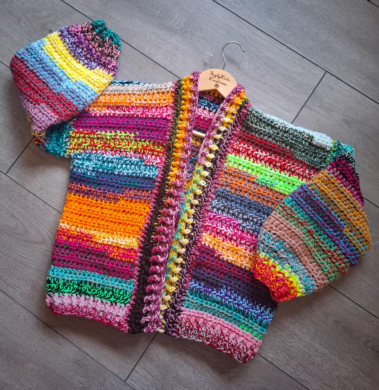 Kids Scrappers Delight Cardy