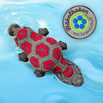 Pit The Platypus with African Flowers
