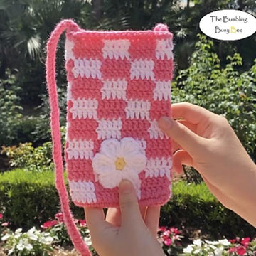 Checkered Crossbody Bag
