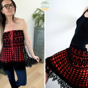 Bruges Waves Pineapple Lace Skirt