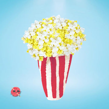 Popcorn Bouquet Crochet Blanket