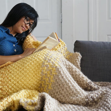 Cosy Sunday Fade Blanket