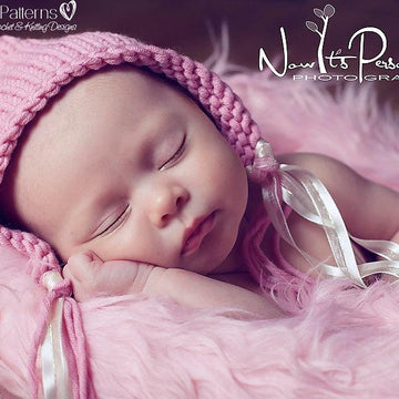 Easy Bonnet Knitting Pattern 287