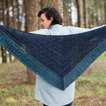 Crossing Twigs Shawl