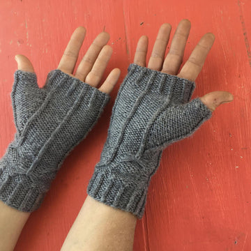 Spiderweb Fingerless Gloves