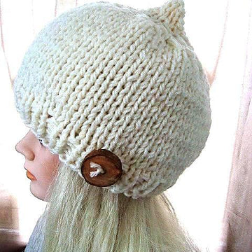 646 PIXIE POINT KNIT CLOCHE HAT, AGE 5 TO ADULT