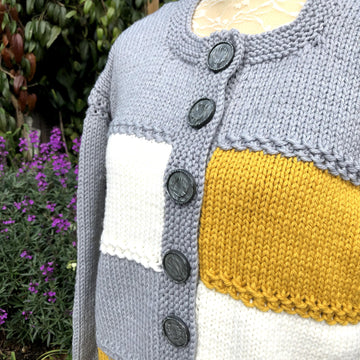 Chunky Colour-Block Jacket