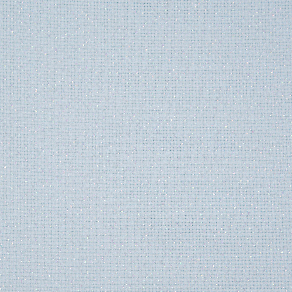 Zweigart 14 Count Aida Pearl Flecked Blue 39" x 43"