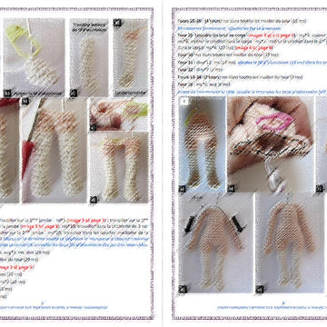 Doll crochet pattern tutorial "Shepherdess"