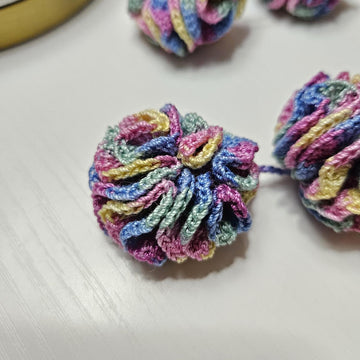 Crazy Poodle Earrings