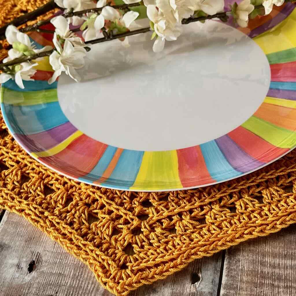 Clover and Comb Placemat