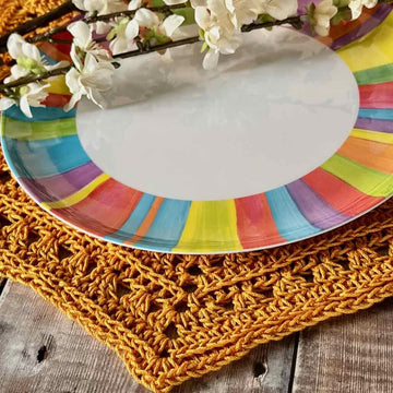 Clover and Comb Placemat