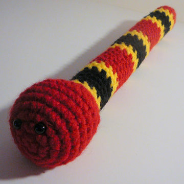 Amigurumi Coral Snake