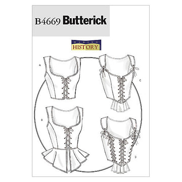 Butterick Misses' Corset B4669 - Sewing Pattern