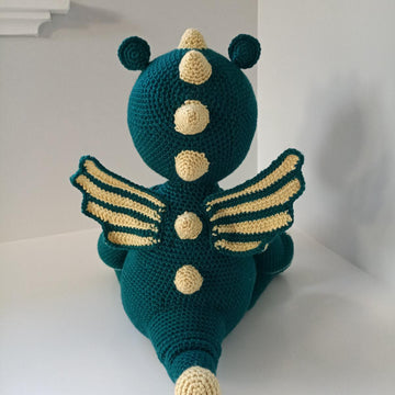 Crochet Amigurumi Snuff the Baby Dragon