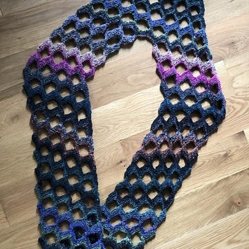 Durant Asymmetrical Shawl