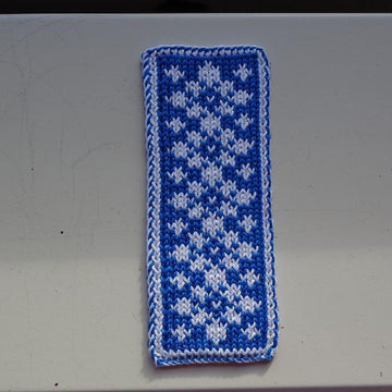 Bookmark Delfter Blue/Lesezeichen Delfter Blau