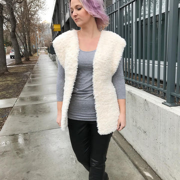 Go For Faux Vest (Faux Fur Vest)