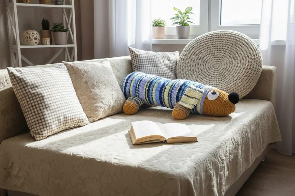 Dog toy / pillow