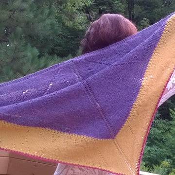 "Frizzle Sizzle Shawl"
