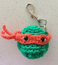 Ninja Turtle (inspired) coin purse