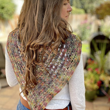 Willow Drift Triangle Shawl