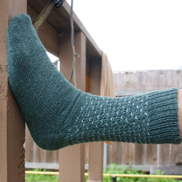 Dotted Ladder Socks