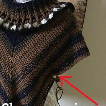Sacagawea Poncho with Sleeves