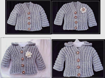 780 COMFORT UNISEX SWEATER JACKET